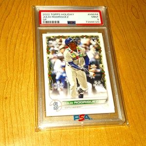 2022 Topps Holiday Julio Rodriguez Short print